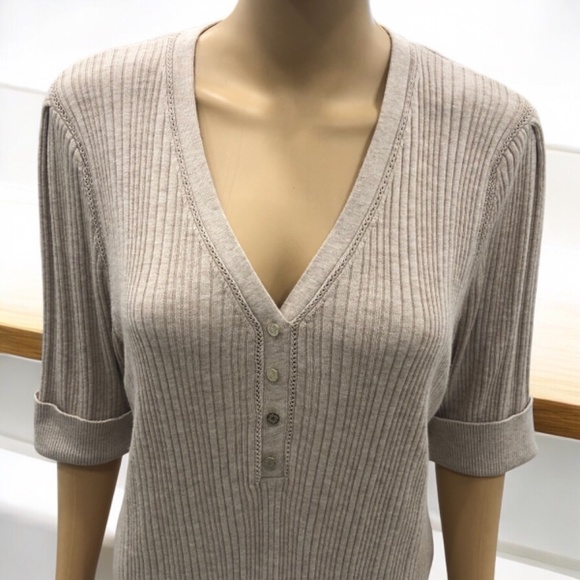 WHBM Cashmere Blend ES Henley size XL - Picture 6 of 12